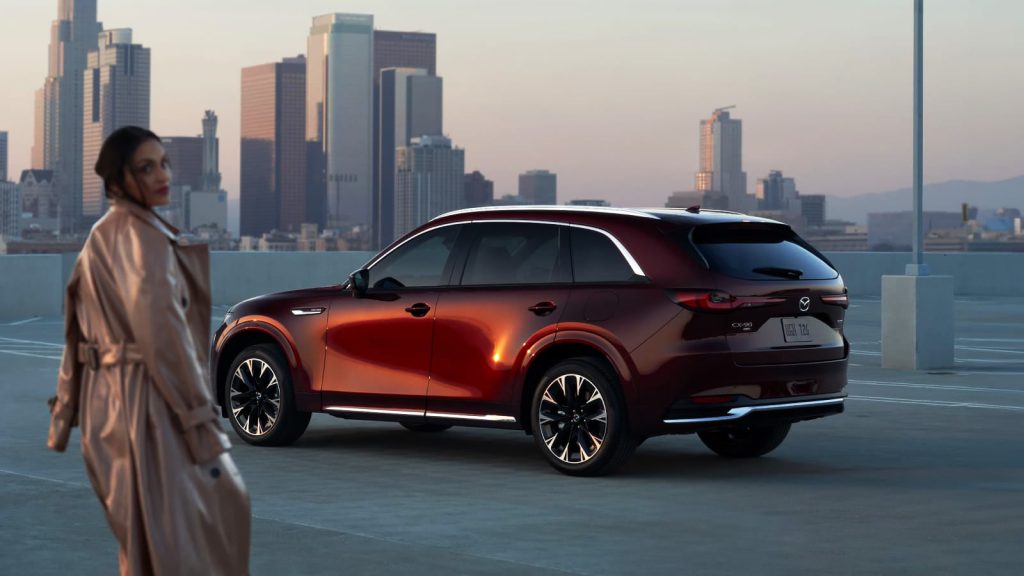  CX-90 on road
