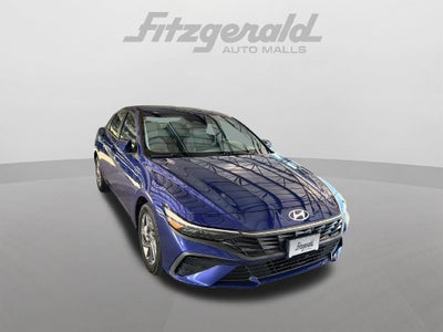 2025 Hyundai Elantra Hybrid Blue