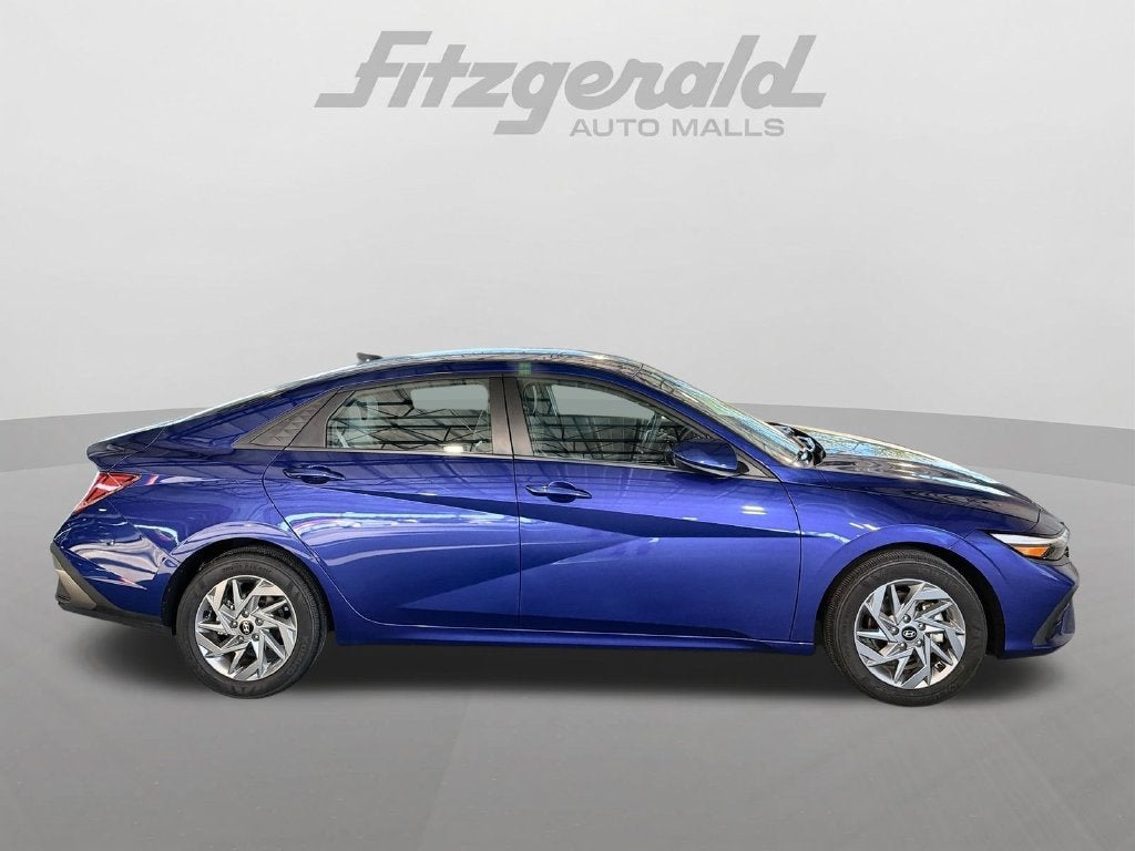 2025 Hyundai Elantra Hybrid Blue