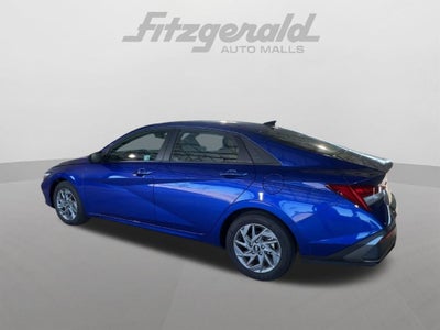 2025 Hyundai Elantra Hybrid Blue