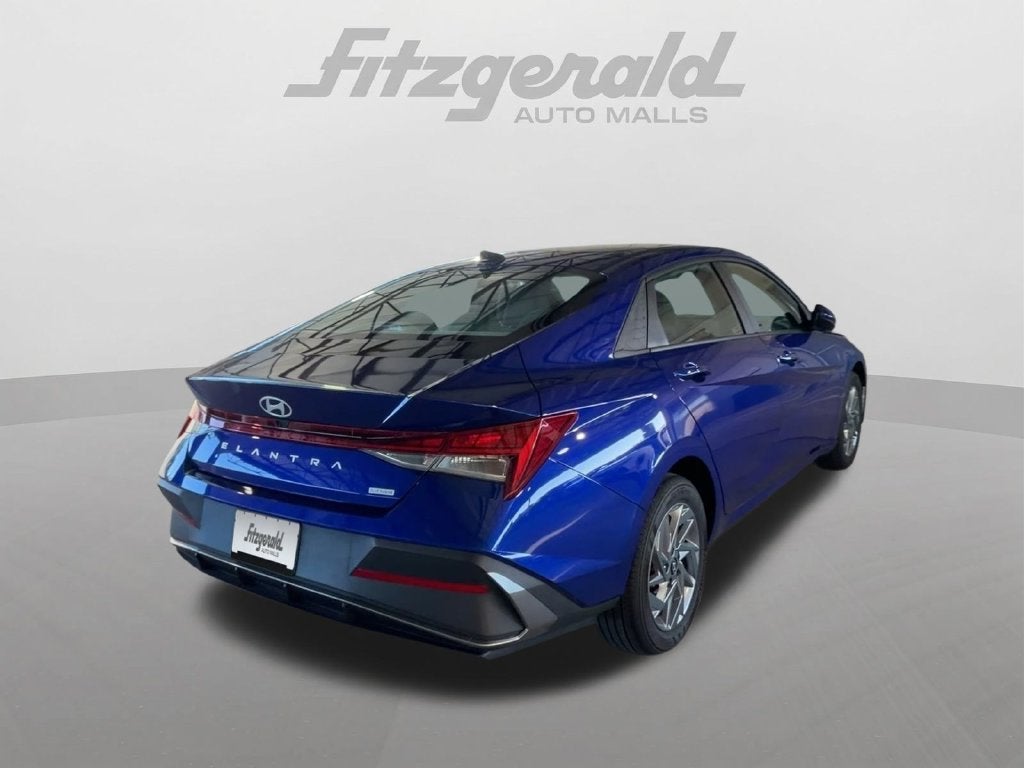 2025 Hyundai Elantra Hybrid Blue