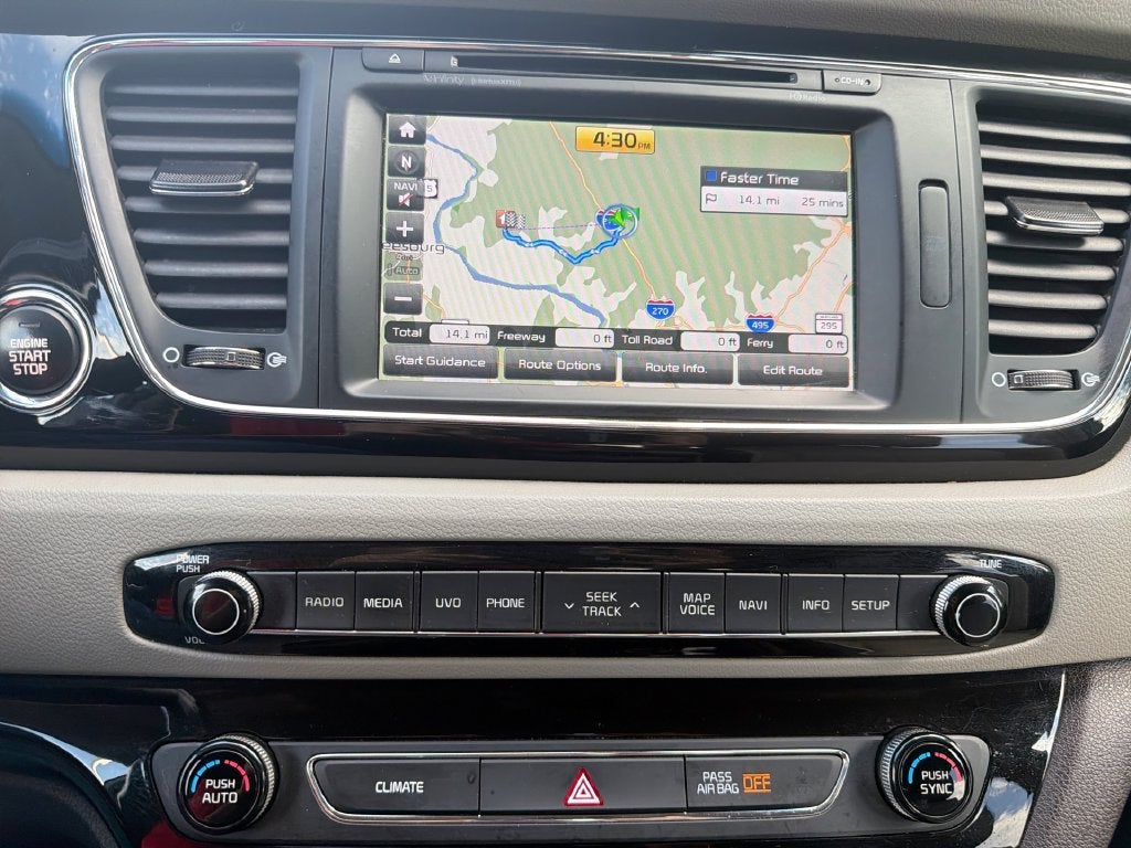 2017 Kia Sedona SXL