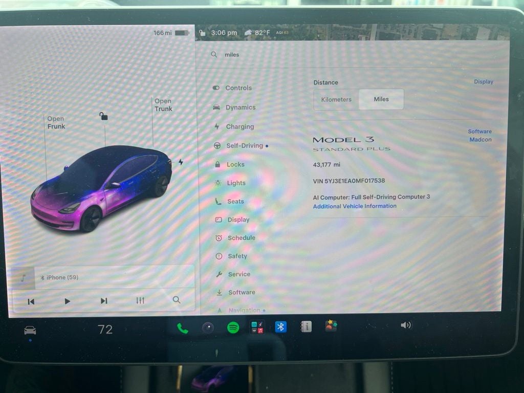 2021 Tesla Model 3 Standard Range Plus