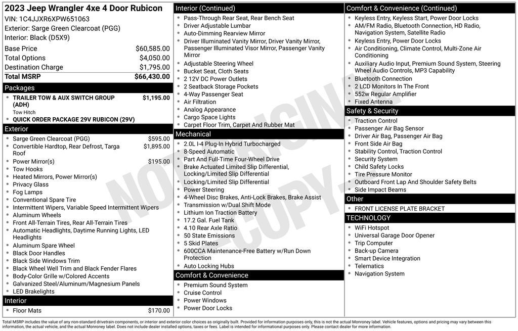 2023 Jeep Wrangler Rubicon