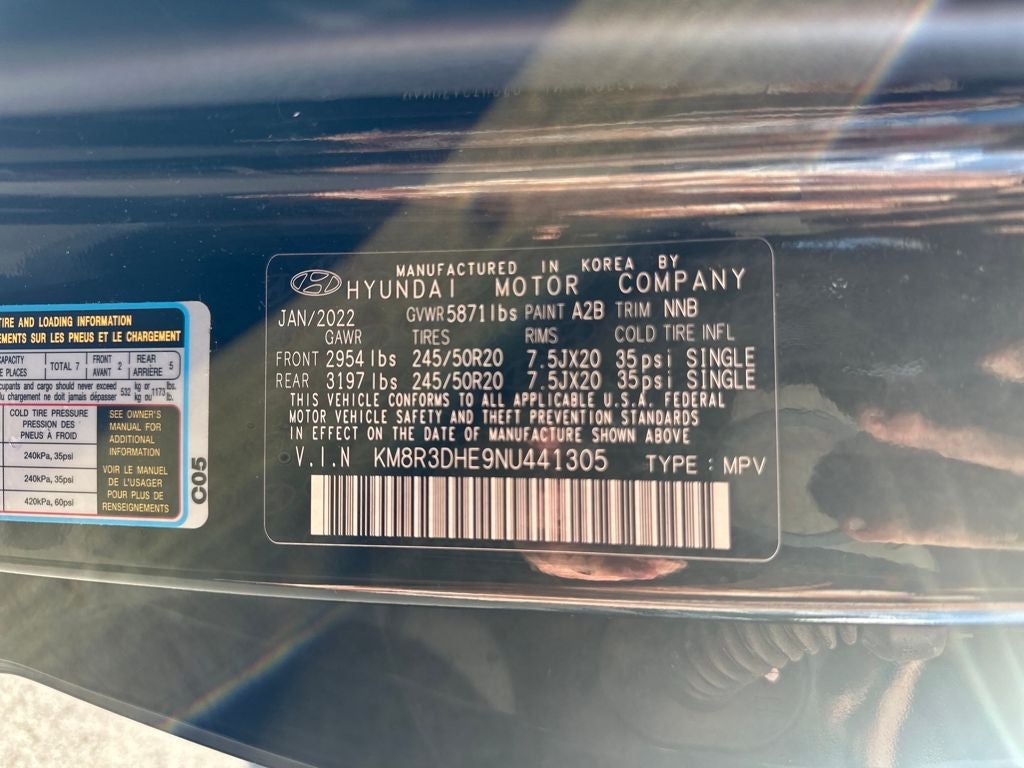 2022 Hyundai Palisade SEL