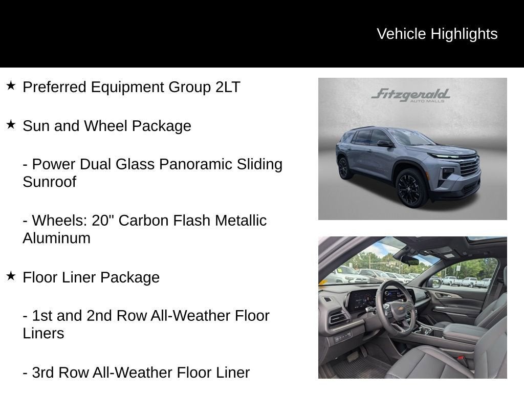 2025 Chevrolet Traverse LT