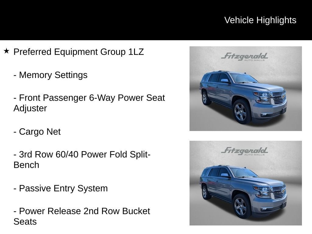 2019 Chevrolet Tahoe Premier
