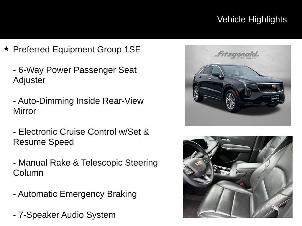 2024 Cadillac XT4 Premium Luxury