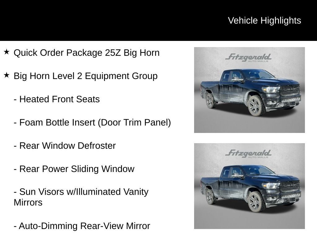 2020 RAM 1500 Big Horn