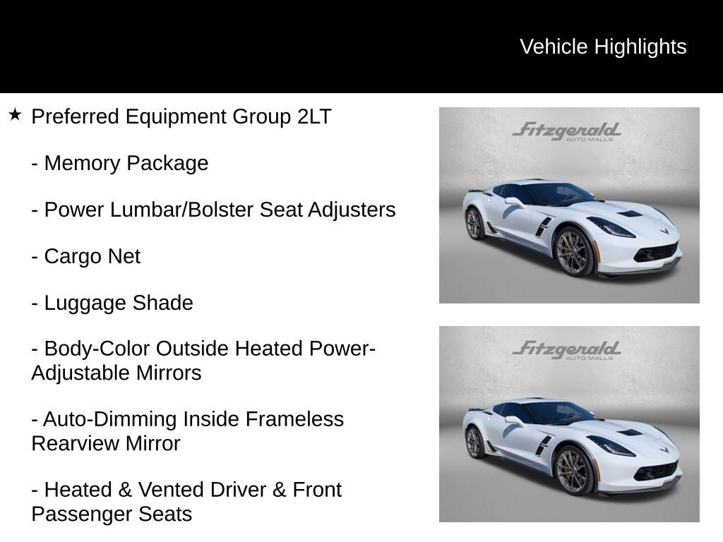 2019 Chevrolet Corvette Grand Sport 2LT