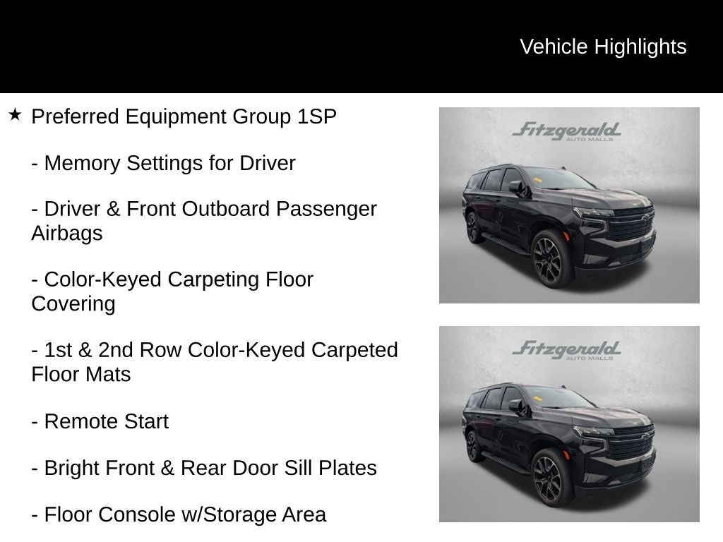 2023 Chevrolet Tahoe RST