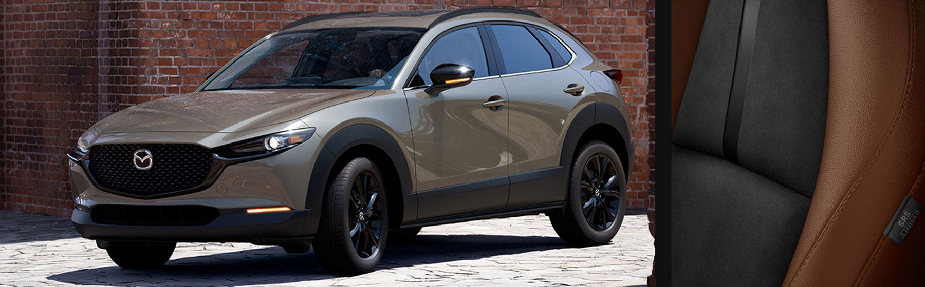 Mazda CX-30 parked in a driveway