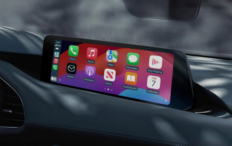 Apple CarPlay&trade; in a Mazda3 Hatchback