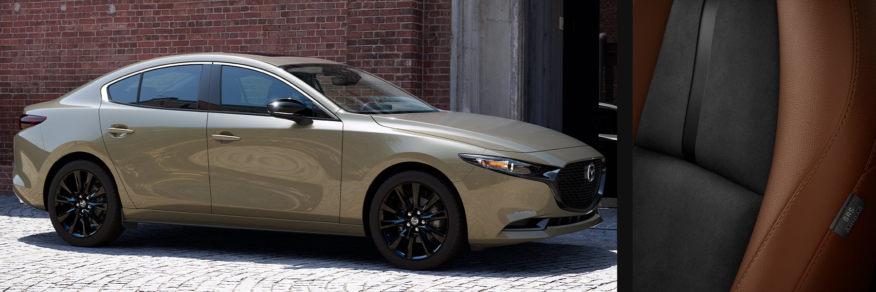 Mazda3 Sedan parked in a driveway